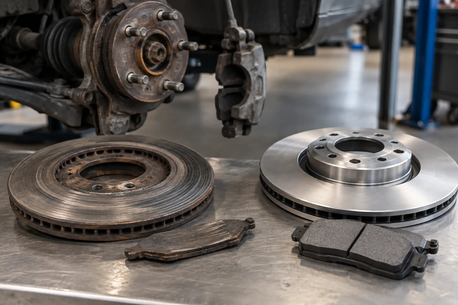 Brake Repair at Bass & Meineke Complete Auto Care, Pasadena, TX