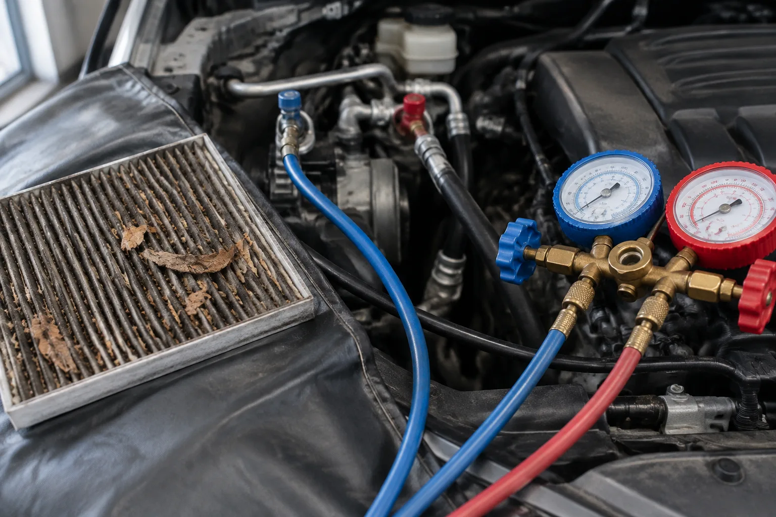 Climate Control Systems at Bass & Meineke Complete Auto Care, Pasadena, TX